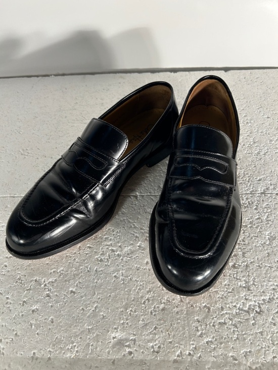 Cole Haan SZ 10 Black Leather Classic Penny Loafer Office Academia Old $ Wedding